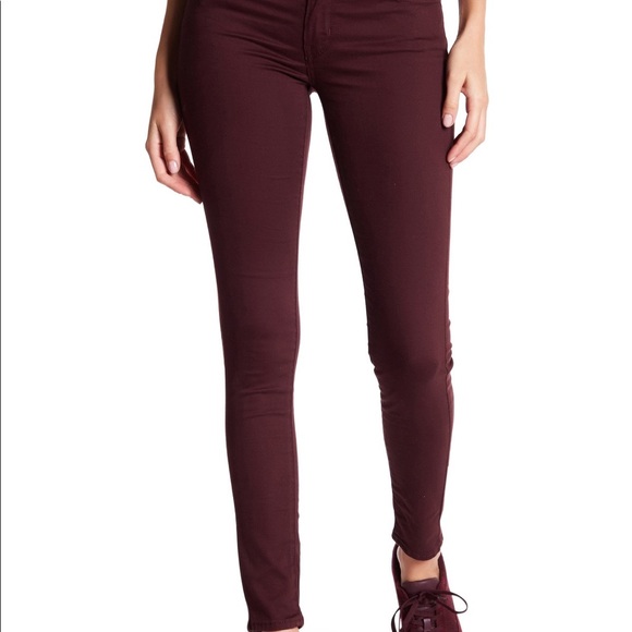 Levi’s Burgundy Super Skinny Jeans - Picture 2 of 5